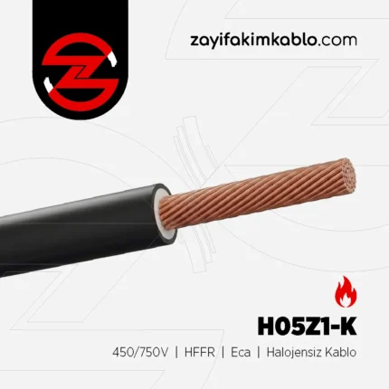 70 mm² H07Z1-K 450/750V HFFR Eca Halojensiz Kablo - Öznur