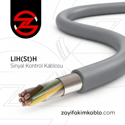 Erse 7x1,5+0,50 LIH(St)H (B2ca-s1a.d1.a1) Sinyal Kontrol Kablosu